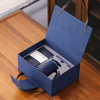Ensemble cadeau exquis de luxe pour entreprise, personnalisé, en gros, comprenant un carnet de notes de bureau, un stylo, une tasse à thé, une tasse en céramique, impression laser