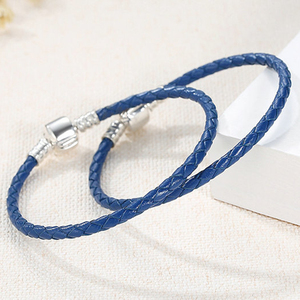 <span class=keywords><strong>Pulsera</strong></span> <span class=keywords><strong>de</strong></span> cuero trenzado <span class=keywords><strong>de</strong></span> 3 mm, hecha a mano, con cuentas, cadena básica, <span class=keywords><strong>pulsera</strong></span> <span class=keywords><strong>de</strong></span> cuerda roja, joyería, <span class=keywords><strong>pulsera</strong></span> <span class=keywords><strong>de</strong></span> cuerda <span class=keywords><strong>de</strong></span> cuero Joker - Product Image 5
