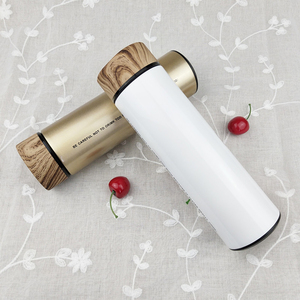 Xiaomi ChuFeng — bouteille d'eau en acier inoxydable, tasse thermique, flacon sous vide, avec infuseur à thé, couvercle en Grain de <span class=keywords><strong>bois</strong></span>, <span class=keywords><strong>Thermos</strong></span> - Product Image 4