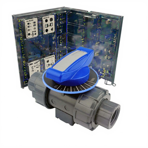 Vanne à boisseau sphérique manuelle en PVC avec joint torique FPM et siège en PTFE, filetage NPT 30 degrés pour l'eau, personnalisable OEM, marque Nalisha, garantie 3 ans - Product Image 3