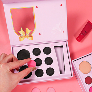 Set de <span class=keywords><strong>Maquillaje</strong></span> Vegano al por Mayor para el Día de San Valentín 2026, Marca Privada, DIY, Sombra de Ojos, Rubor, Contorno, Protector Solar, Bálsamo Labial, Set de Regalo de <span class=keywords><strong>Maquillaje</strong></span> - Product Image 3