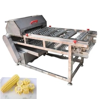 Machine commerciale automatique de décorticage d'épluchage de maïs sucré éplucheur de cors frais industriel automatique décortiqueur décortiqueur à vendre