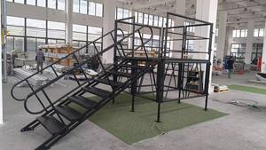 Escenario Móvil para Conciertos, Eventos y Bodas, Fácil de Instalar, Antideslizante, de Madera Contrachapada, con Altura Ajustable, en Venta - Product Image 6