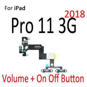 Câm Chuyển Đổi Điều Khiển Âm Lượng Flex Cable Cho iPad Pro 9.7 11 10.5 12.9 Inch 2015 2016 2017 2018 2019 Power On Off Key Nút Phần - Product Image 3