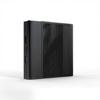 Boîtier TV Linux Amlogic S905X3 Quad Core, Lecteur Multimédia 4K WiFi, Décodeur Double Système, Horloge Numérique