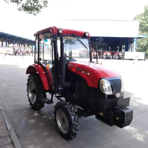 Pabrik Tiongkok murah 24hp 25hp 35 hp mini pertanian 4x4 multifungsi traktor kecil Pertanian