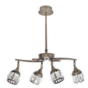 Lampada LED 4x5W 4000K, 1600lm, design in pelle, ideale per illuminazione decorativa e funzionale in case e uffici. - Product Image 1
