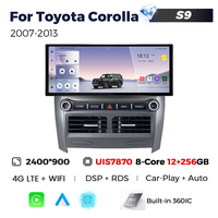 MEKEDE 7870 12 + 256G 4G WIFI 12.3 Car Audio Car-play Auto 2K 2400*900 Résolution Lecteur Multimédia pour Toyota Corolla 2007-2013