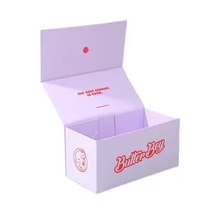 للبيع بالجملة صندوق هدايا من الورق المقوى قابل للطي أبيض احترافي مصنوع في الصين