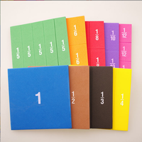 Tuiles colorées de haute qualité, blocs éducatifs imprimés en EVA souple multicolores, lavables, pour l'enseignement en classe