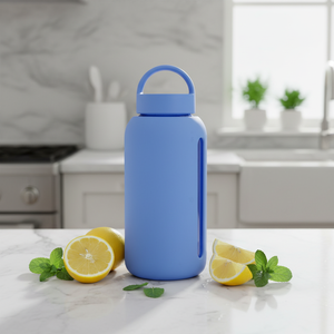 <span class=keywords><strong>Bottiglia</strong></span> d'<span class=keywords><strong>acqua</strong></span> in <span class=keywords><strong>vetro</strong></span> borosilicato infrangibile resistente al calore da 600ml 800ml con custodia in silicone e coperchio con cannuccia per bevande sportive - Product Image 1