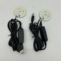 Dimmable LED Puce smd5730 5W 6W 10W Lumière PCB Conseil Blanc Chaud DIY Source de Lumière 5V USB Réglable Ampoule lampe remplacement pour La Maison