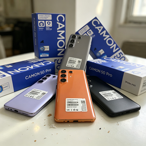 สมาร์ทโฟน Camon 50 Pro 5G รุ่นใหม่แกะกล่อง ของแท้ 16GB+1TB ปลดล็อคแล้ว รองรับซิมคู่ สแตนด์บายคู่ CDMA/LTE หน้าจอ LED 7.0 นิ้ว 120Hz ความละเอียดสูง - Product Image 5