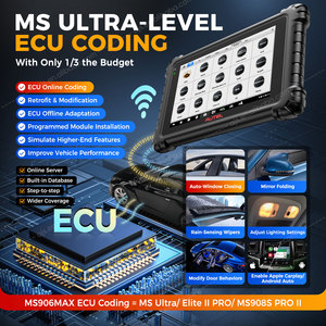 เครื่องสแกน MaxiSYS MS906MAX OBD2 สำหรับรถยนต์ทุกประเภท MS906 MAX เครื่องวิเคราะห์เครื่องยนต์ เครื่องมือวินิจฉัยระบบยานยนต์แบบมืออาชีพ - Product Image 5