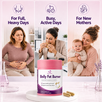 Chinaherbs Brûleur de Graisse Abdominale Myo-Inositol & D-Chiro-Inositol en Capsules - Mélange Exclusif avec Gousses de Gattilier & CoQ10 Ubiquinol
