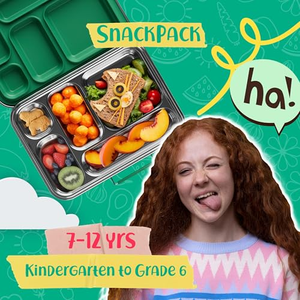 Boîte alimentaire personnalisée en acier inoxydable 304 à double fermeture à quatre boucles, avec 5 compartiments, pour enfants et adultes - Product Image 5
