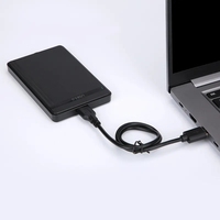 Box HD SATA da 2,5 Pollici USB3.0, Case per SSD PC, Enclosure per Disco Rigido Esterno 5Gbps con Supporto UASP per SSD fino a 4TB per Server e Computer