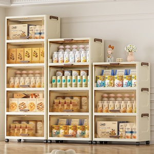 Armoire <span class=keywords><strong>de</strong></span> <span class=keywords><strong>rangement</strong></span> pliable moderne en PP à 5 niveaux avec design durable, boîte <span class=keywords><strong>de</strong></span> <span class=keywords><strong>rangement</strong></span> pliable <span class=keywords><strong>pour</strong></span> <span class=keywords><strong>jouets</strong></span> d'enfants - Product Image 3