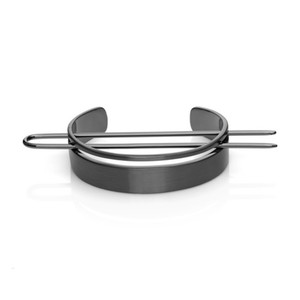 Nouvelle pince à cheveux ronde en alliage, cage à <span class=keywords><strong>chignon</strong></span> minimaliste, support à <span class=keywords><strong>chignon</strong></span>, bâtonnet à cheveux, accessoires pour cheveux de fille, bijoux pour cheveux - Product Image 5