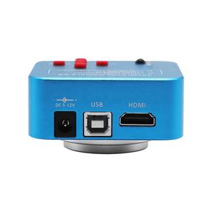 38MP FHD USB HDMI <span class=keywords><strong>Microscope</strong></span> industriel d'enregistrement vidéo à chiffres caméra CCD V6 pour l'inspection scolaire recherche éducation monture CS - Product Image 2