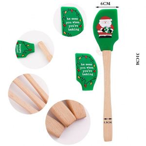 Espátulas de Silicona de Lujo con Diseño Navideño, Utensilios de Cocina Personalizados al por Mayor - Product Image 4