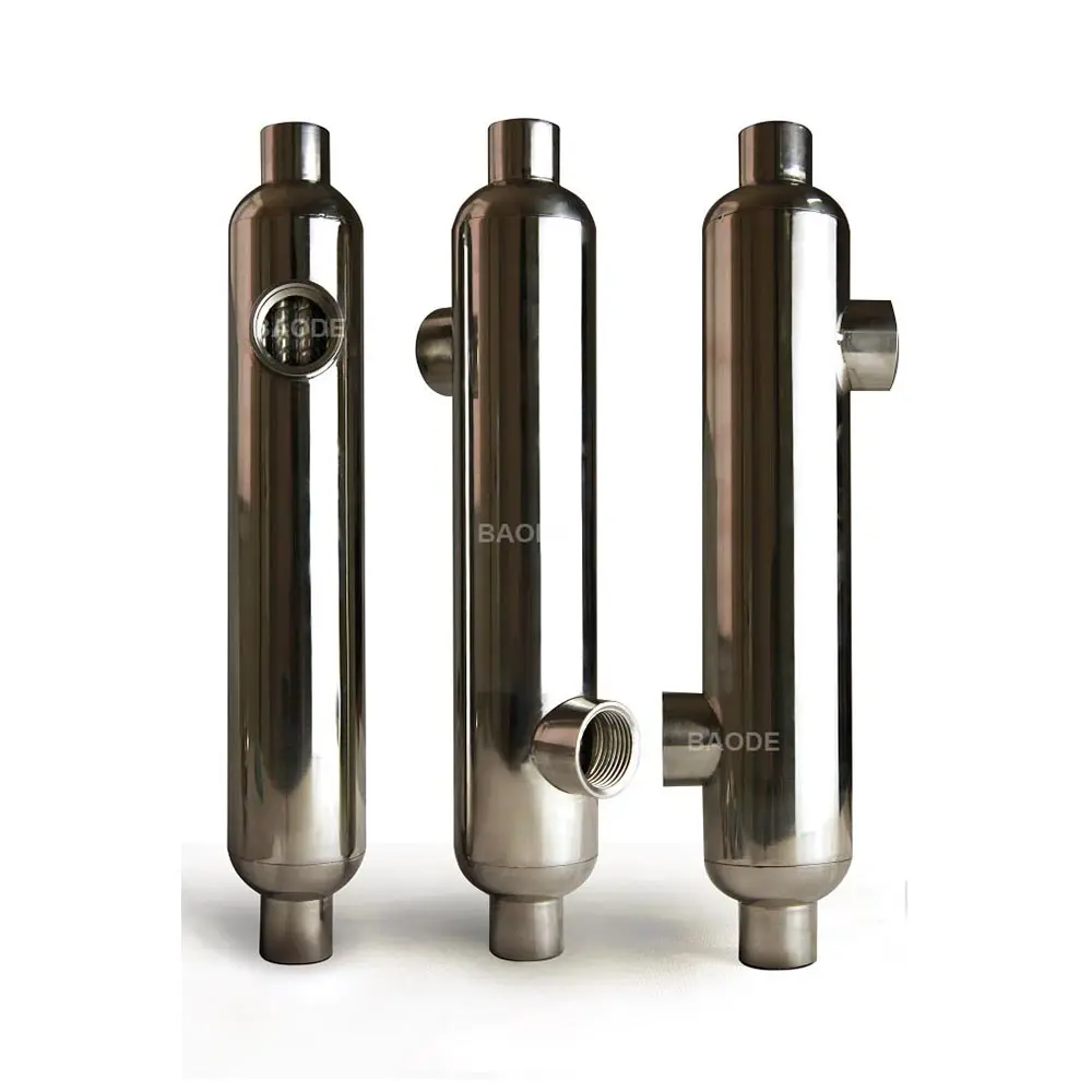 China ST1460 stainless steel Ti spa shell   tube heat exchanger