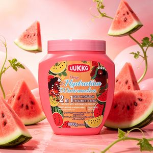 <span class=keywords><strong>Masque</strong></span> capillaire 2-en-1 UUKKG bio pastèque, fraise, figue, banane, ananas pour <span class=keywords><strong>cheveux</strong></span> bouclés – Réparation profonde, hydratant nourrissant, mousse - Product Image 5