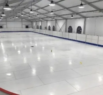 Pista de Gelo sintético Board Patinação Hóquei Indoor