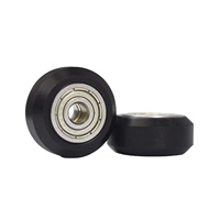 Roues à poulie en plastique nylon avec gorge intégrée, roulement à billes en acier chromé CNC 625, roulement à rouleaux 625ZZ pour imprimante 3D