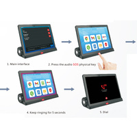 Nueva novela estéreo de 10 pulgadas para Bluetooth música altavoz acoplamiento Senior Tablet PC 4GB RAM 64GB ROM Octa Core Iconos Grandes UI SOS 4G