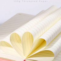 Mini Journal benutzer definierte PU Leder Hardcover Tasche Notebook