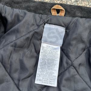 Veste en jean marron pour homme de haute qualité sur mesure, fermeture éclair intégrale, style universitaire vintage, denim délavé à l'acide - Product Image 4