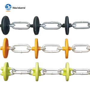 <span class=keywords><strong>Disque</strong></span> en ABS injecté sous pression avec chaîne en acier électrogalvanisé pour systèmes d'alimentation automatique de porcs et de volailles, convoyeur d'alimentation - Product Image 4
