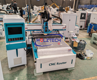 Routeur CNC 1325 pour usine de menuiserie sur mesure avec ATC, machine de nesting CNC 9KW à refroidissement par air, en promotion