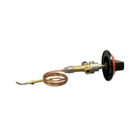 8209-4 Kit de soupape de sécurité en laiton Brûleur pilote Commande principale Foyer au propane Comprend Tubes de connexion Interrupteur d'inclinaison Allumage