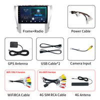 Autoradio 9 pouces CarPlay Android Auto pour Toyota Camry 2014-2017 IPS GPS Navigation Stéréo Lecteur multimédia Direct usine