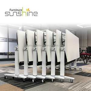 Modern Ergonomic Office <strong>Desk</strong> <strong>Customized</strong> Easy Movable <strong>Folding</strong> Furniture <strong>Computer</strong> Table - Product Image 1