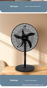 Floor Stand Fan 16 Inch Oscillating Pedestal Fans 40 Watt With Remote Control for Household Appliances Bedroom - Product Image 2