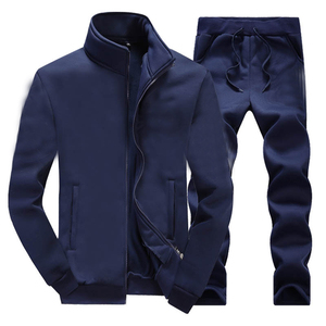 Uomo Set autunno inverno pile addensare felpa tuta da uomo con pantaloni <span class=keywords><strong>marca</strong></span> <span class=keywords><strong>abbigliamento</strong></span> <span class=keywords><strong>sportivo</strong></span> 2 pezzi <span class=keywords><strong>abbigliamento</strong></span> <span class=keywords><strong>sportivo</strong></span> Vintage - Product Image 2