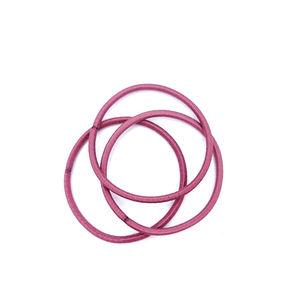 Moda donna ragazze accessori per capelli 80 pezzi sottili elastici per capelli 2.5MM alta elasticità senza supporto per coda di cavallo in metallo fasce elastiche per capelli - Product Image 5