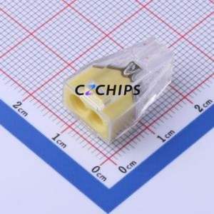 773-102 Spring <b>Terminal</b> <b>Block</b> <b>Connector</b> ( Construction: 1x2P )( Mounting Type: Free Hanging )( Total PIN Count: 2P ) - Product Image 1