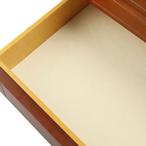 Matte Rectangle <b>Large</b> Capacity Wooden Jewelry <b>Box</b> for Bracelets Necklaces Earrings Storage Treasure Chest - Product Image 2
