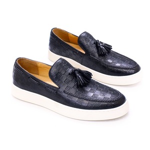 Chaussures décontractées en cuir véritable pour hommes, best-sellers du printemps, fabriquées à la main, colorées, pour l'extérieur, grandes tailles 40-47 - Product Image 5