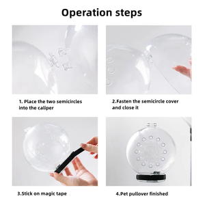 Qbellpet Neuankömmlinge Verstellbare Kapuze Kätzchen Atmungsaktive Anti-Biss-Katzen mündung verhindert, dass Katzen beißen und kauen - Product Image 5