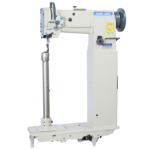 8365 Leather Sewing Machine for <b>Shoes</b> Single Needle Compound Feed <b>Post</b> Bed Industrial Sewing Machine - Product Image 1