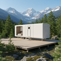 Casa Modular Prefabricada, Villa, Apartamento, Mini Hotel, Casa Flotante, Oficina, Vivienda Móvil Moderna, Baño Prefabricado Impermeable