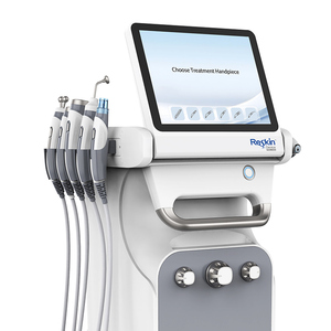 Appareil de beauté multifonctionnel 6 en 1 pour dermabrasion, hydro-peeling, exfoliation, microdermabrasion à l'oxygène, machine faciale - Product Image 2