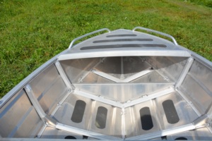 <span class=keywords><strong>Barca</strong></span> a fondo piatto in alluminio da 3,8 m per avventure di canottaggio - Product Image 6