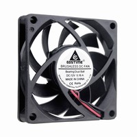 Gdstime GDA7015 70x70x15mm Roulement à billes 70mm DC 5V 12V 24V CPU Brushless Axial Air Flow Plastic Cooling Fan