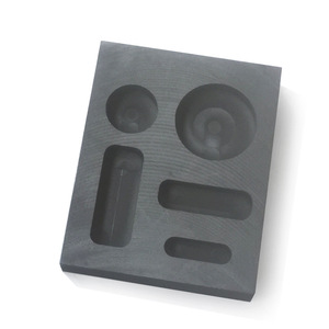 Molde de grafito de 5 orificios para aceite, de alta pureza, moldeado para fundición de oro y plata - Product Image 1